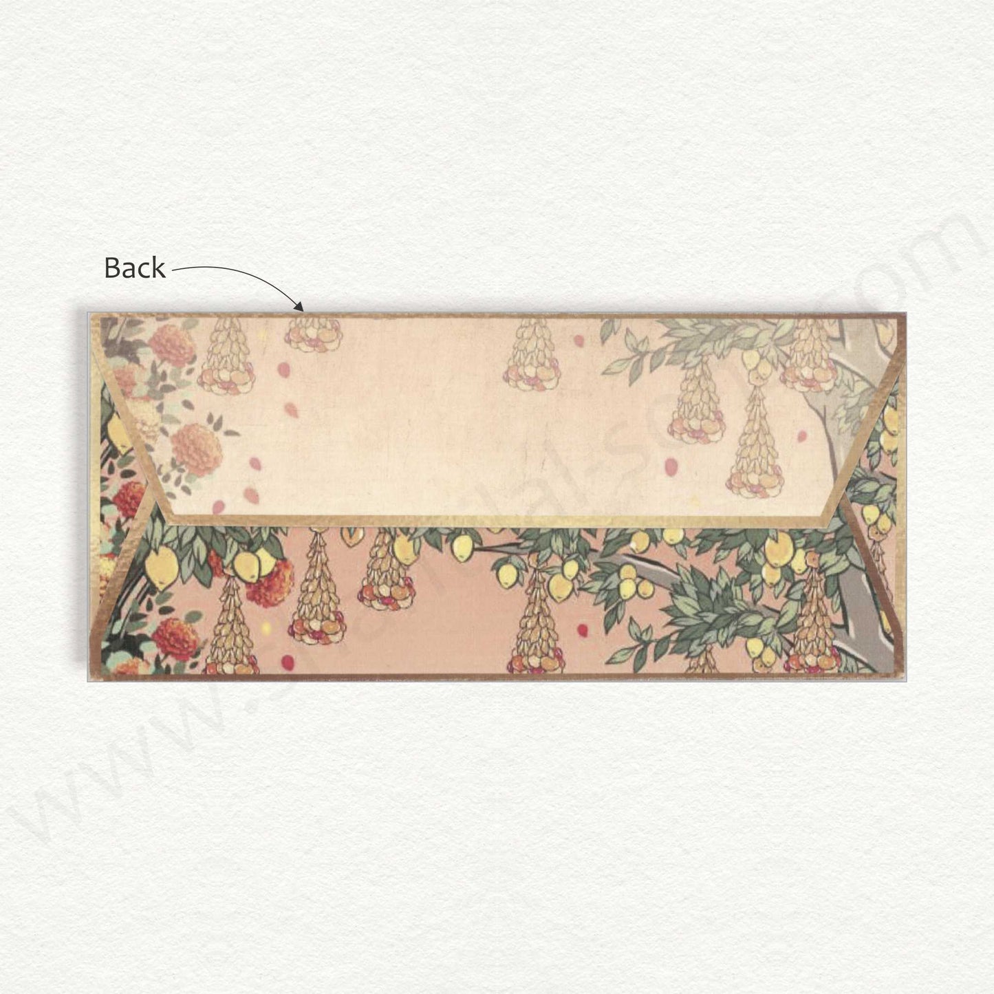 Designer Floral Cash Envelope | G-72