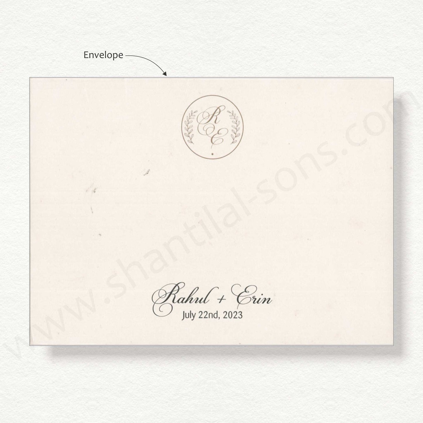 Elegant Classy Wedding Card | S - 8035
