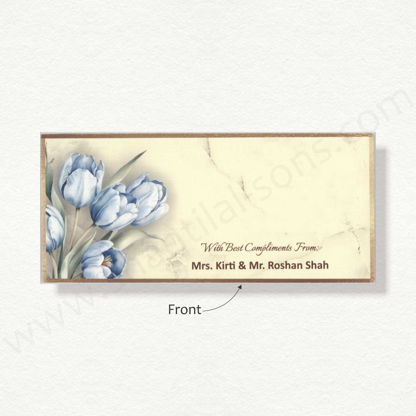 Elegant Floral Cash Envelope | G-61