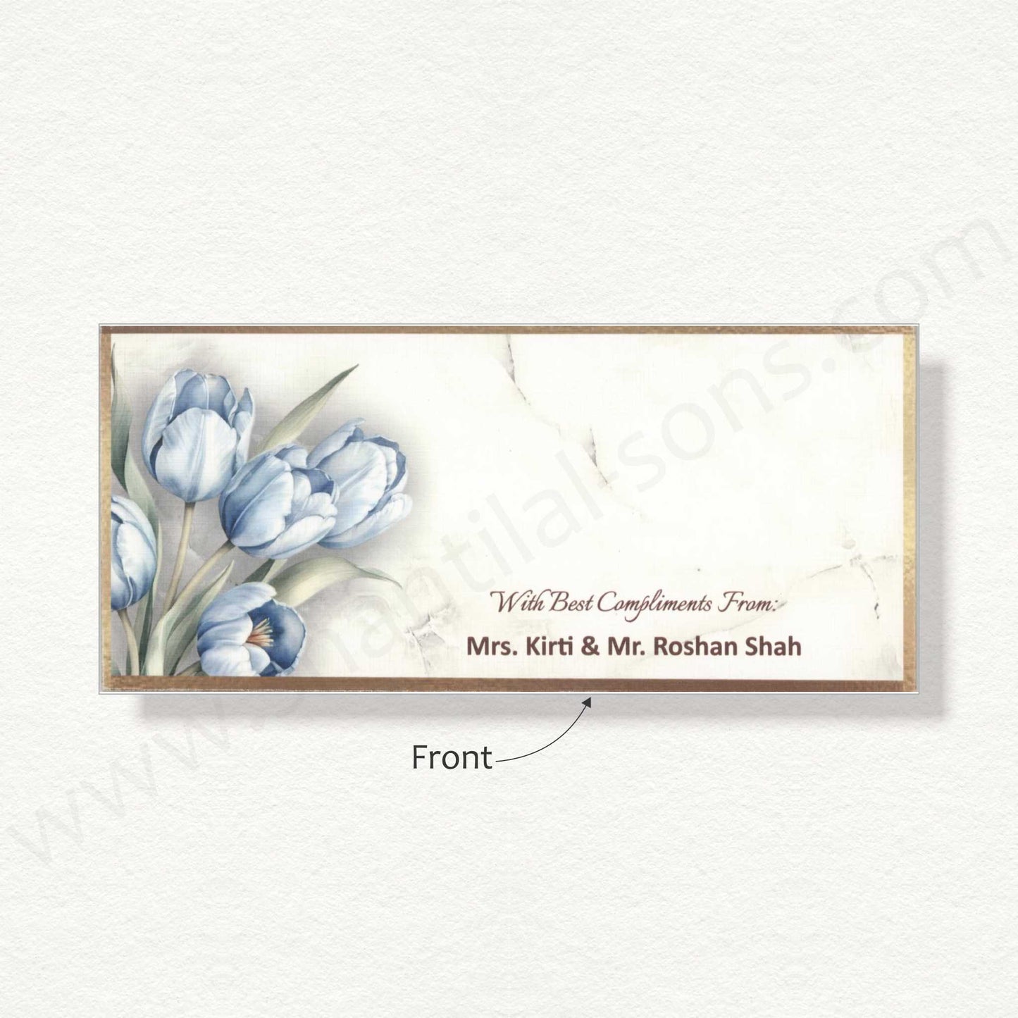 Elegant Floral Cash Envelope | G-61