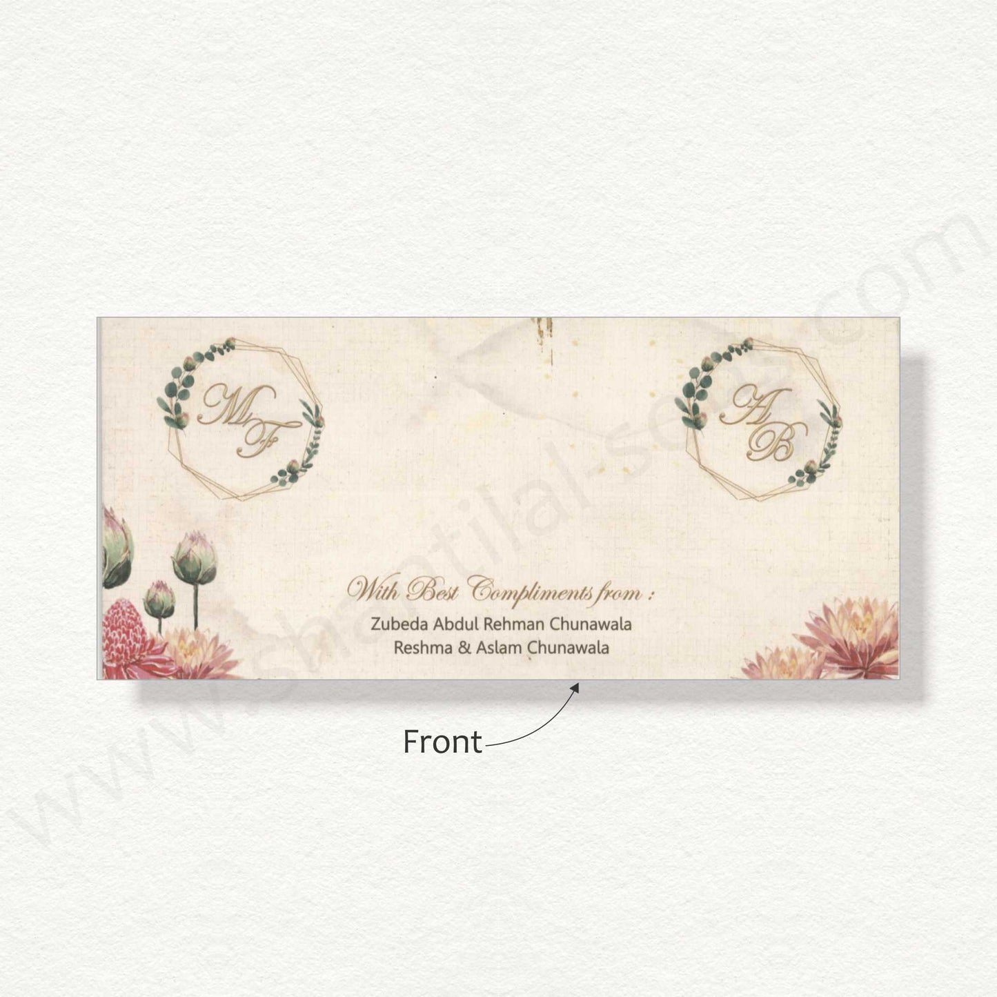 Floral Gift Envelope | G-23