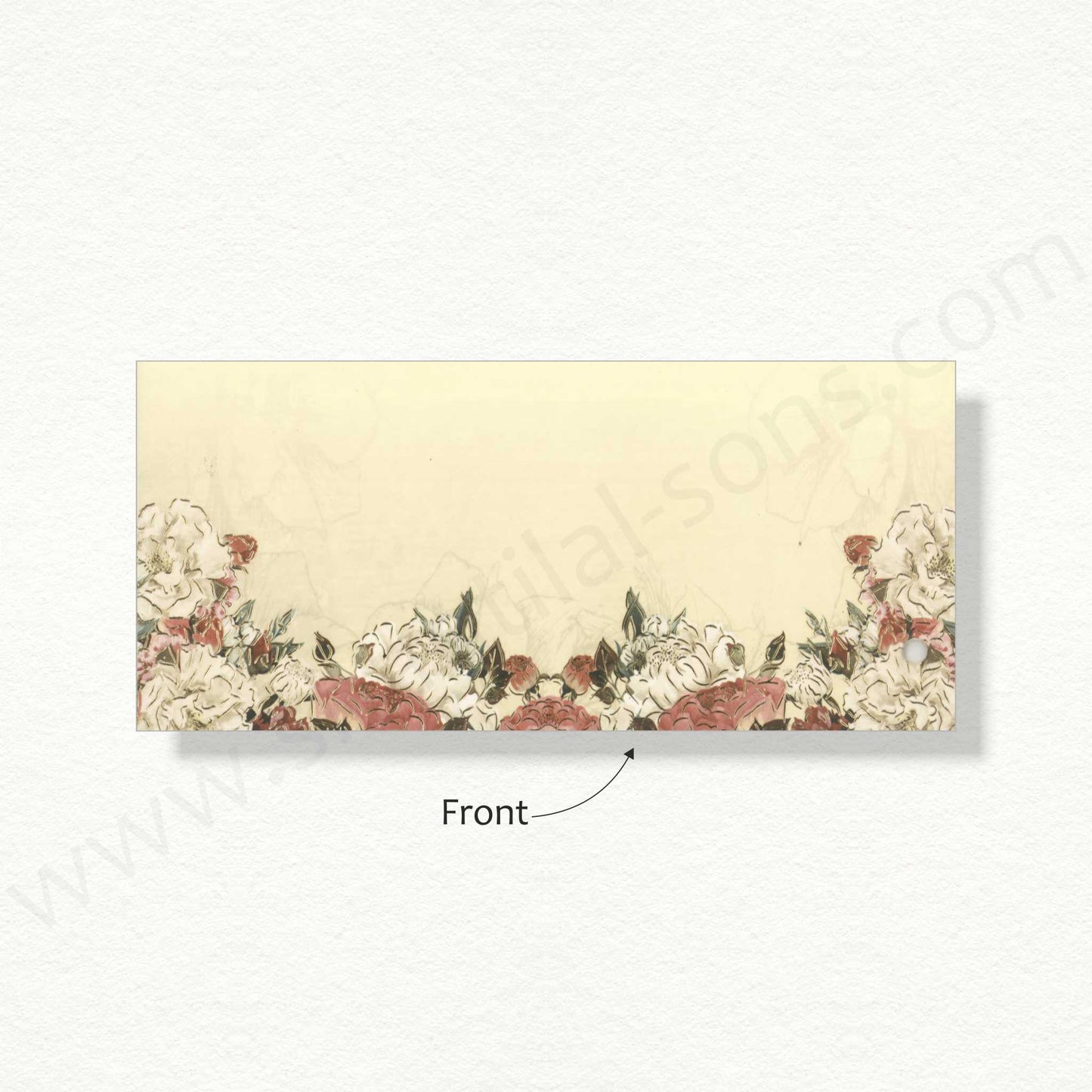 Designer Floral Cash Envelope | G - 106