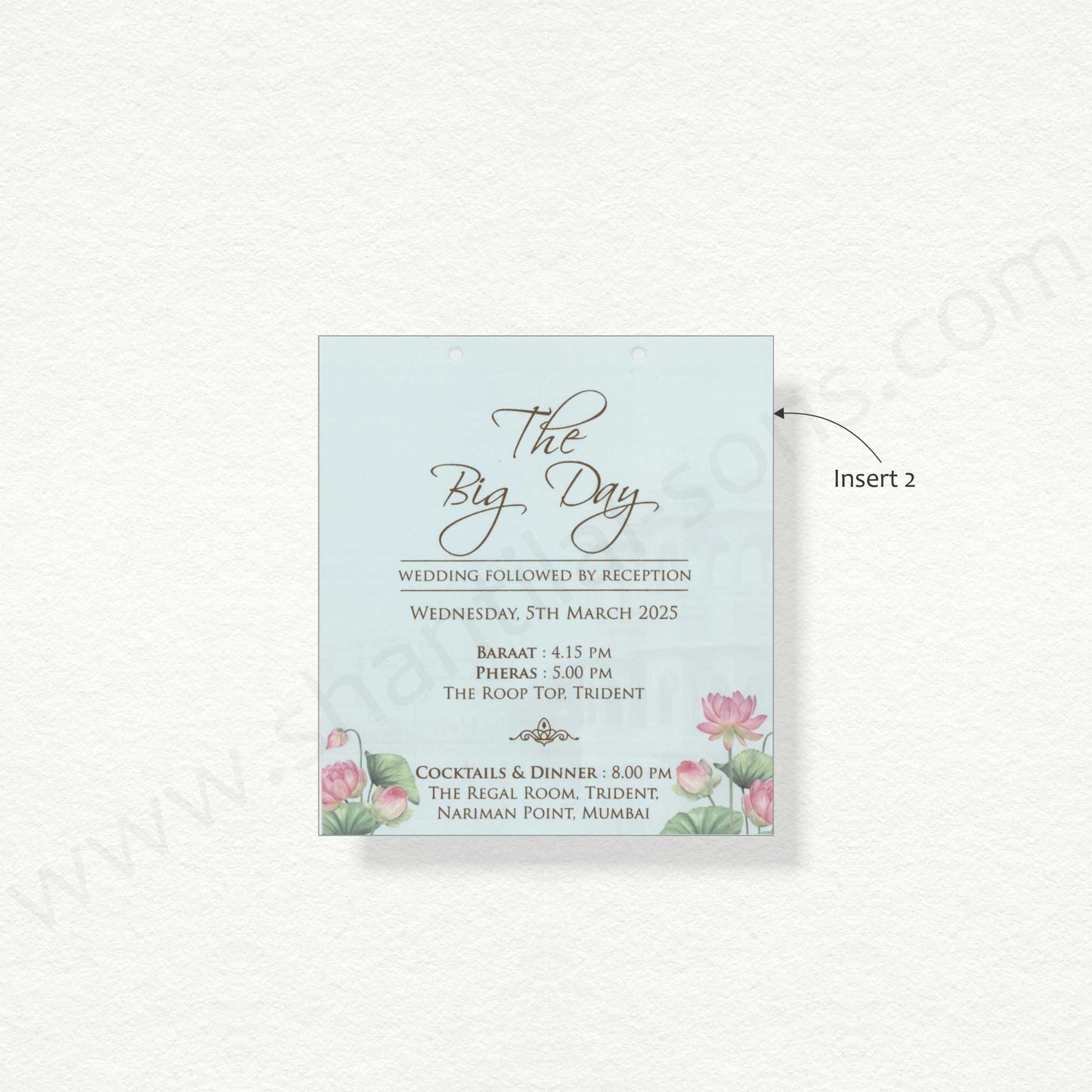 Designer Laser Cut Wedding Card | 3365