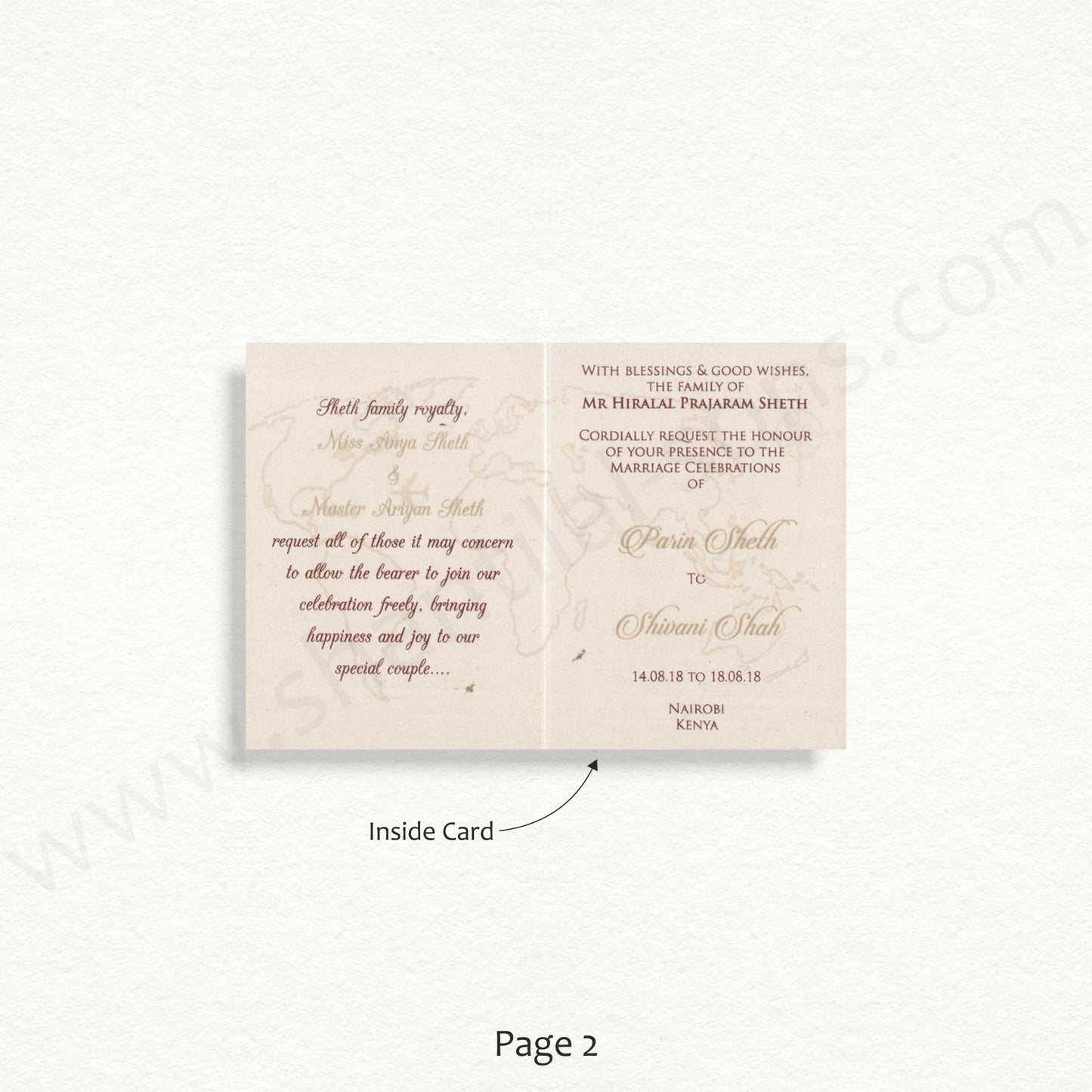 Designer Wedding Passport | SS - 80161