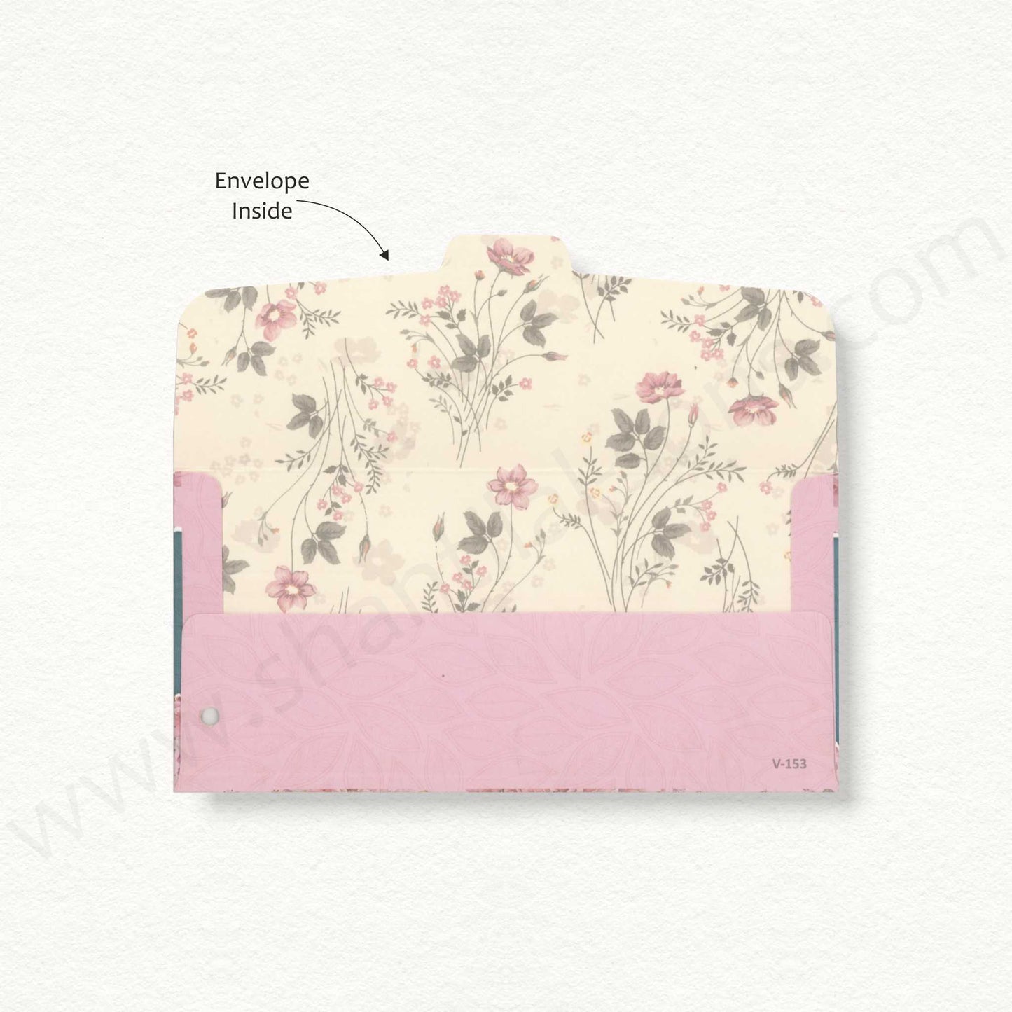 Designer Floral Gift Envelope | G - 91