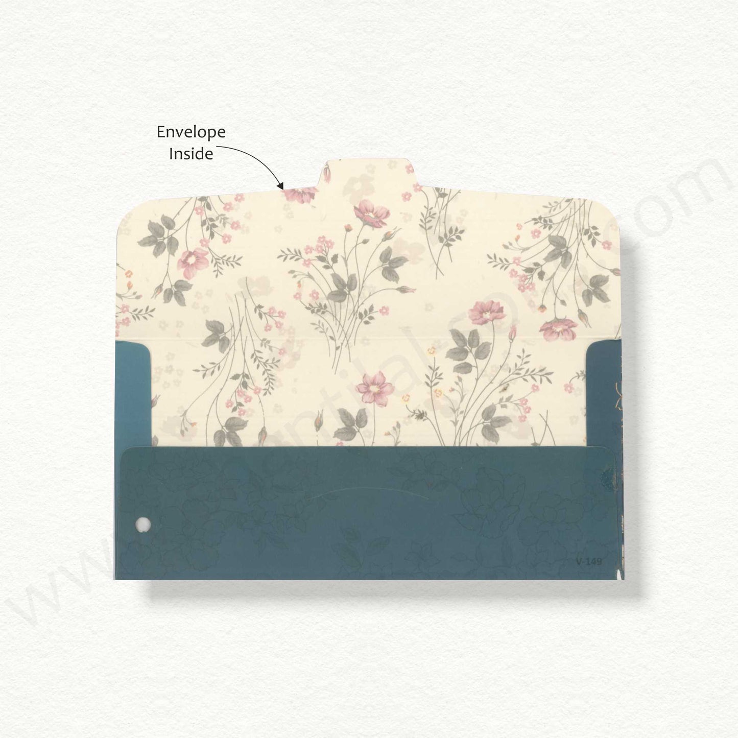 Designer Floral Cash Envelope | G - 85