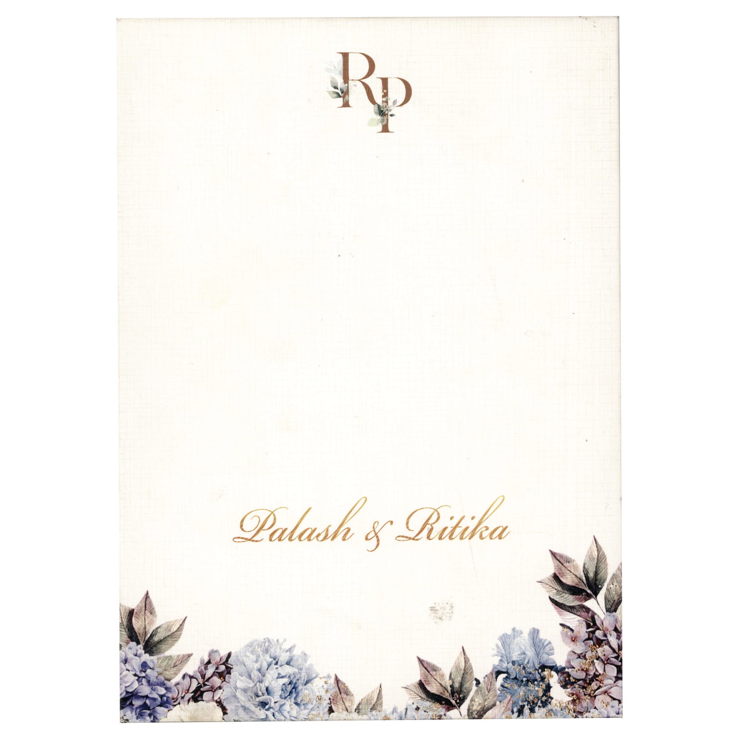 Floral Wedding Card | SS - 5007