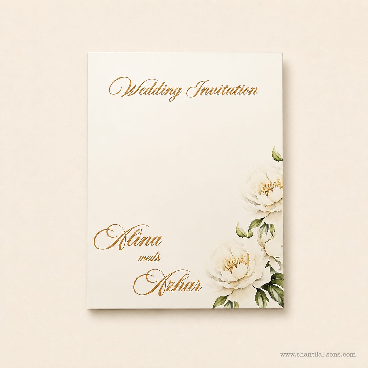 Muslim Wedding Invitation | SS - 2057
