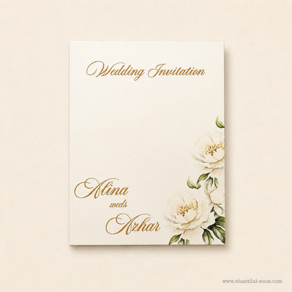 Muslim Wedding Invitation | SS - 2057