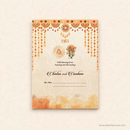 Timeless Wedding Elegance: Radha Krishna & Floral Fusion | SS - 2058