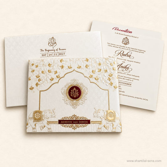 Elegant Wedding Invitation | SS - 135