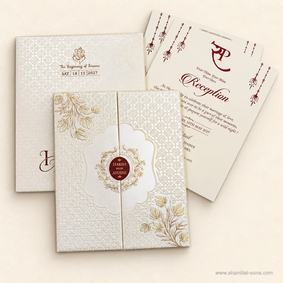 Elegant Wedding Invitation | SS - 137