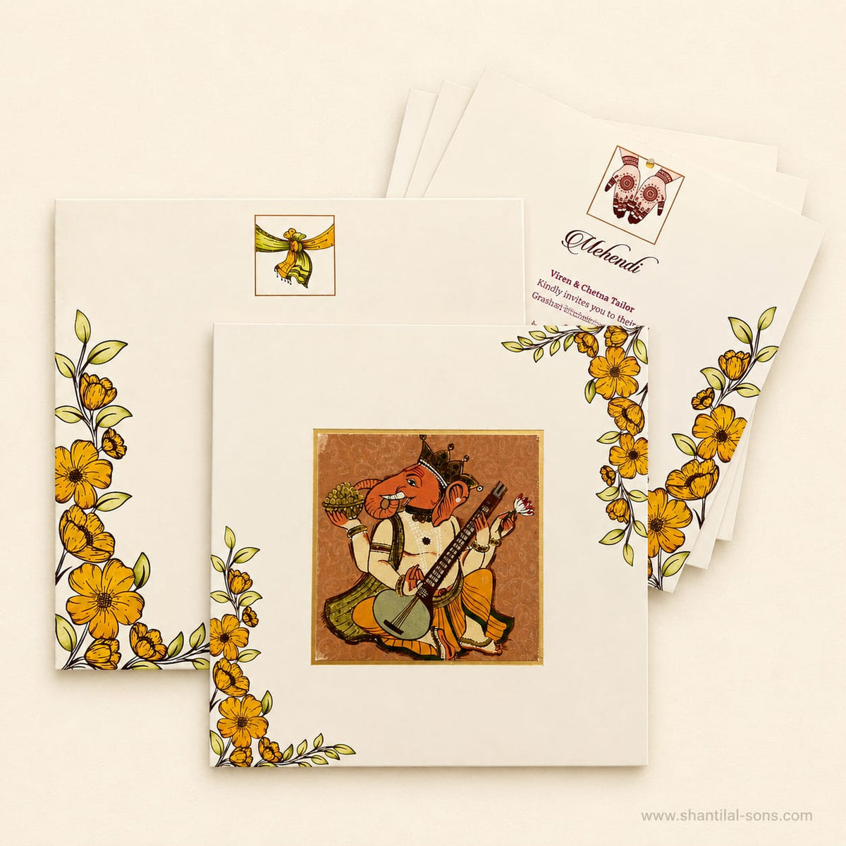Traditional Wedding Invitation | SS - 2055