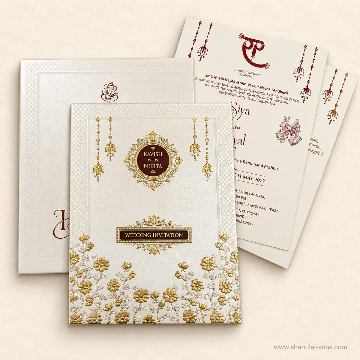 Elegant Wedding Invitation | SS - 140
