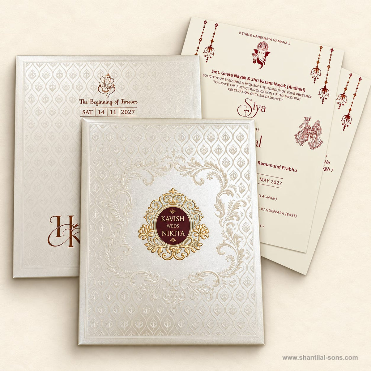 Elegant Wedding Invitation | SS - 141