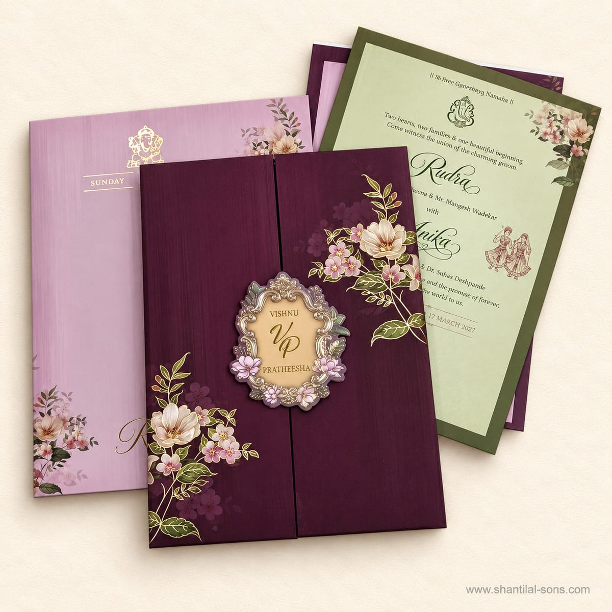 Elegant Wedding Invitation | SS - 142