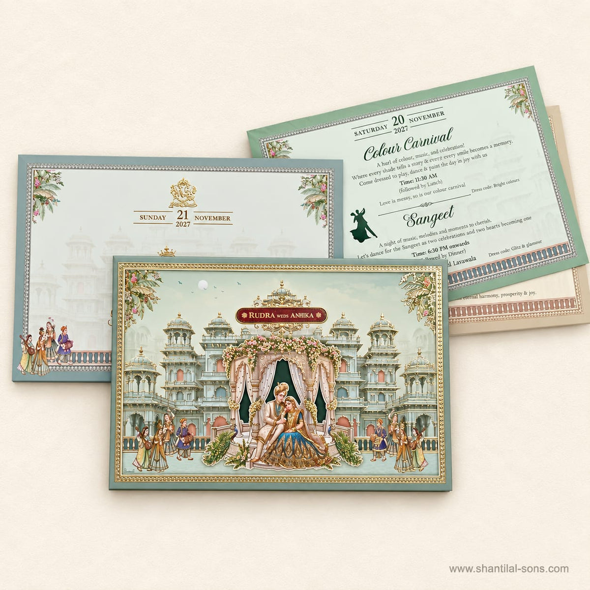 Elegant Wedding Invitation | SS - 146