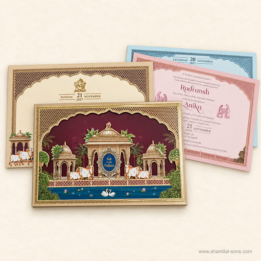 Elegant Wedding Invitation | SS - 147