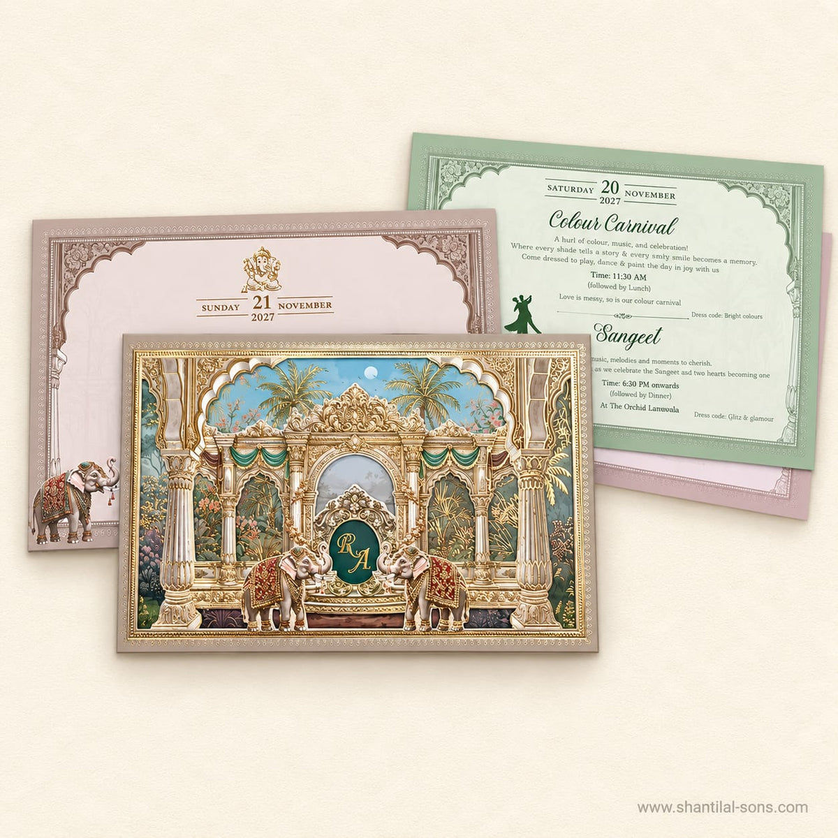 Elegant Wedding Invitation | SS - 148