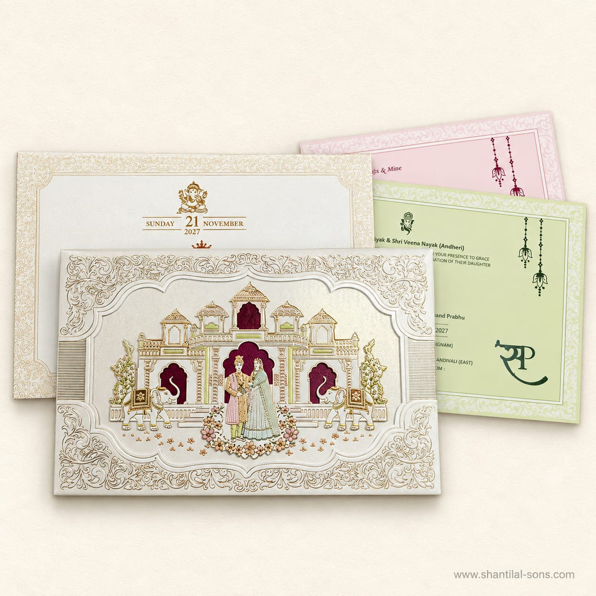 Elegant Wedding Invitation | SS - 151