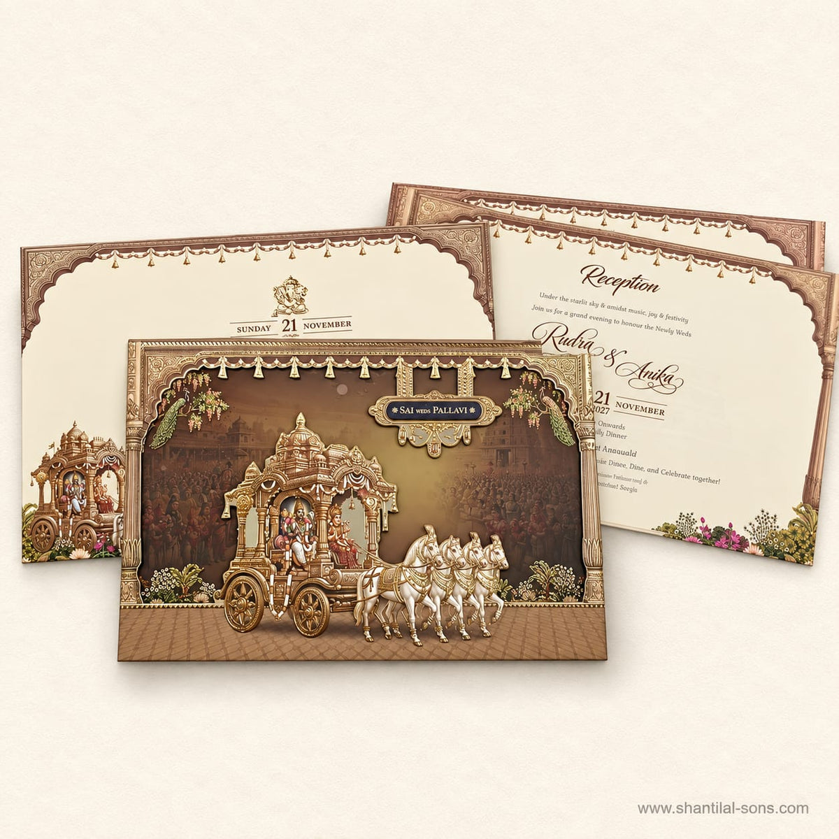 Elegant Wedding Invitation | SS - 156