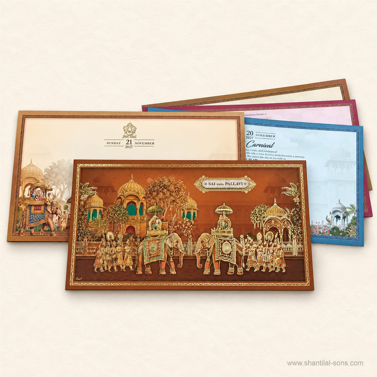 Elegant Wedding Invitation | SS - 157