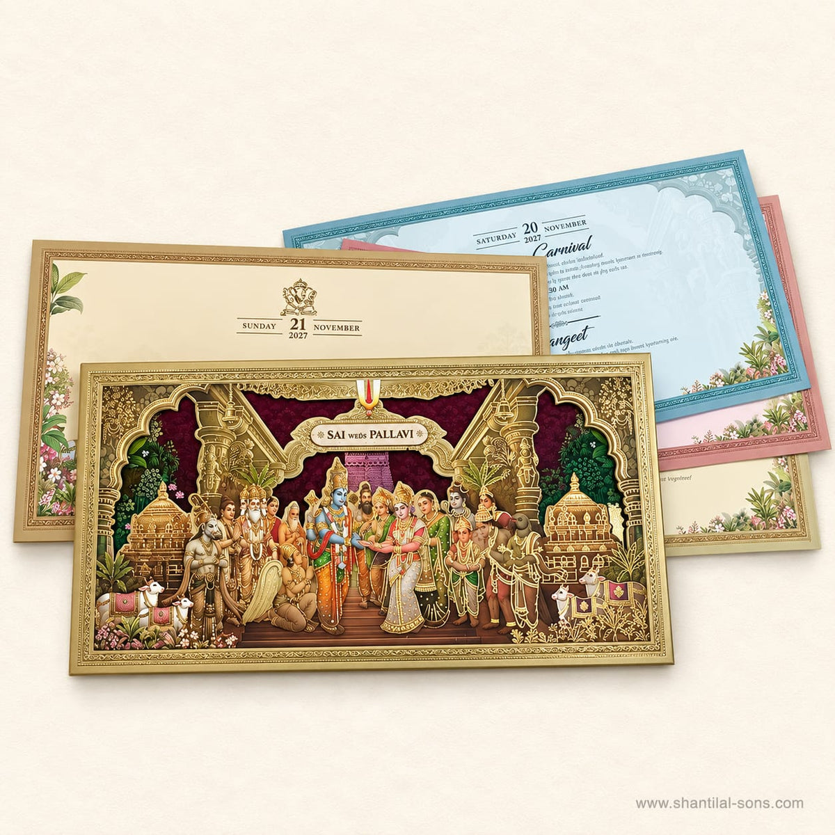 Elegant Wedding Invitation | SS - 158