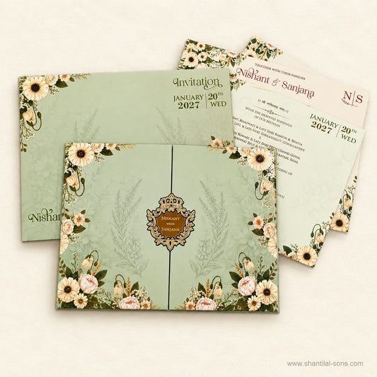 Elegant Wedding Invitation | SS - 162