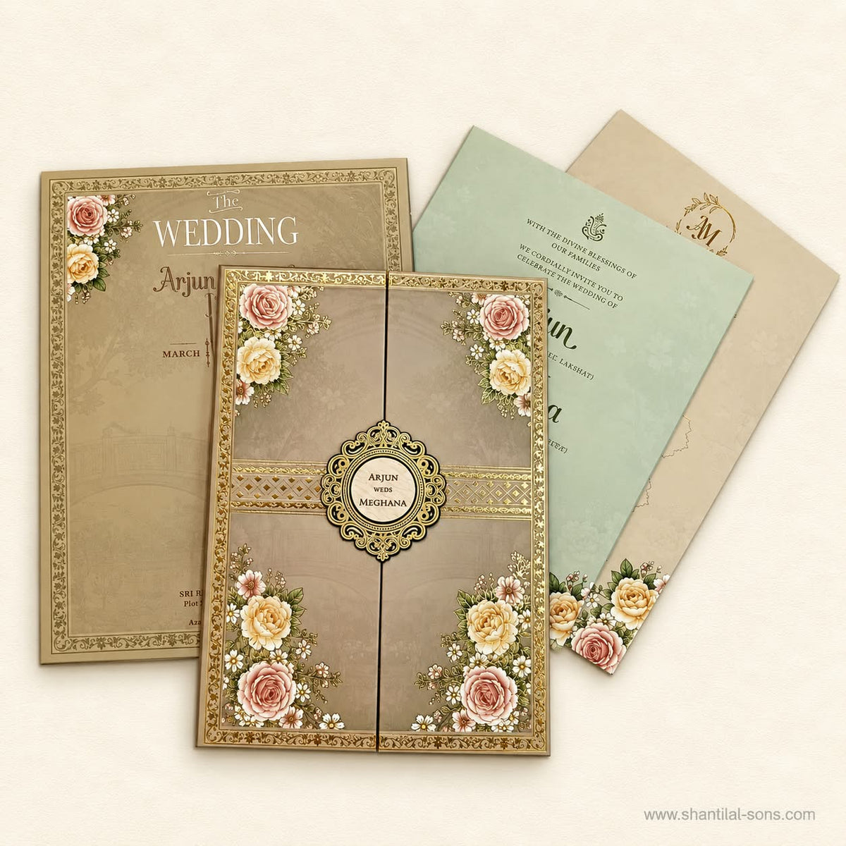 Elegant Wedding Invitation | SS - 163