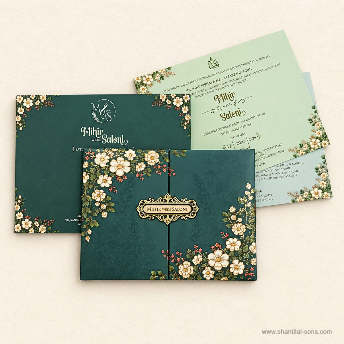 Elegant Wedding Invitation | SS - 164