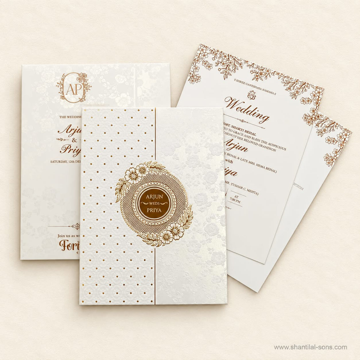 Elegant Wedding Invitation | SS - 165