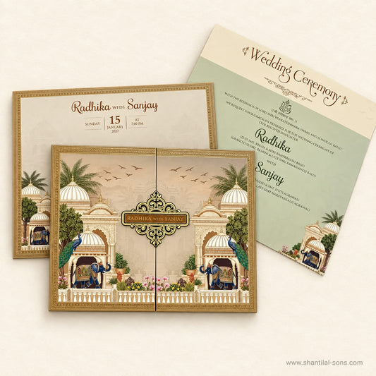 Elegant Wedding Invitation | SS - 166