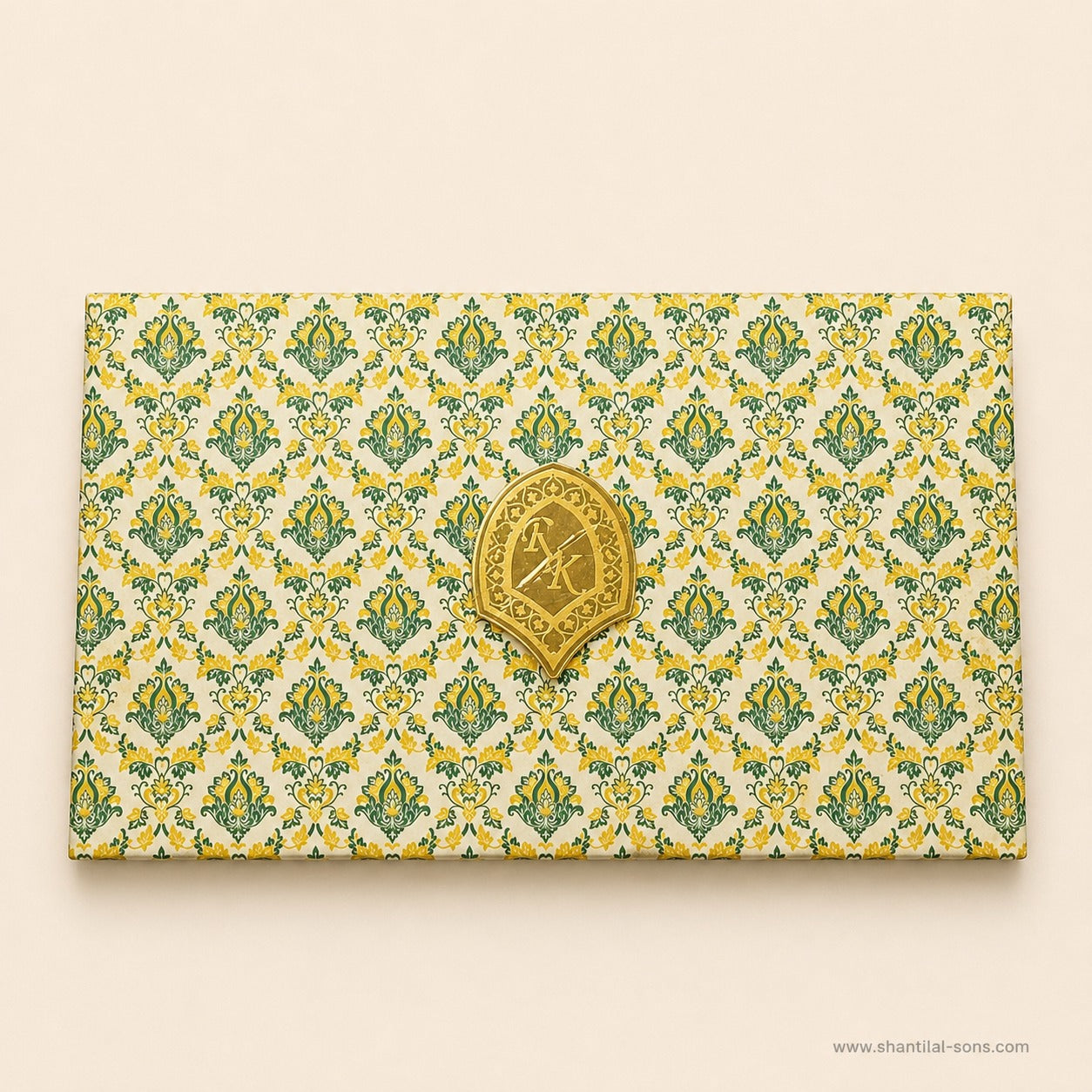 Vintage Scroll Wedding Invitation |SSR-45