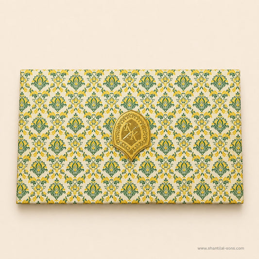 Vintage Scroll Wedding Invitation |SSR-45