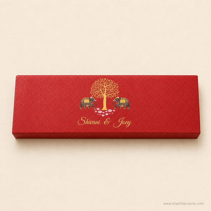 Royal Heritage Scroll Wedding Invitation |SSR-41