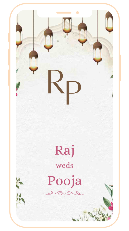 Pastel Theme Digital Card | E-125