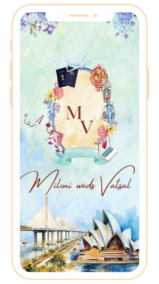 Designer Theme Based Digital Card | E-119