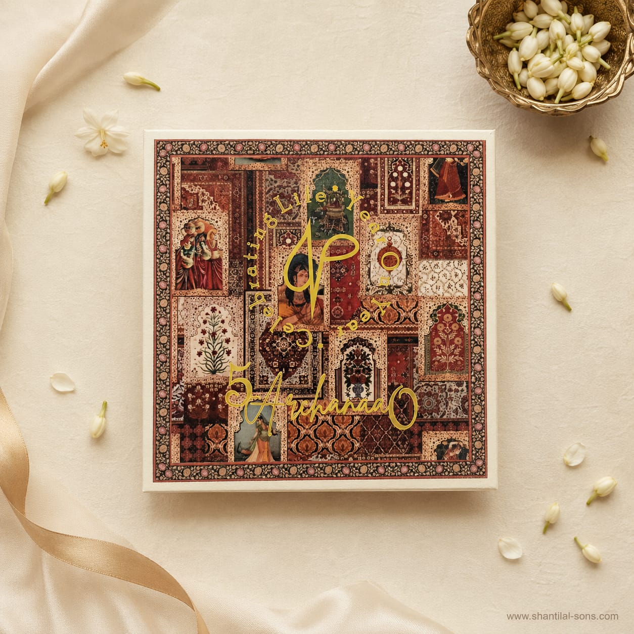 Heritage Box Wedding Invitation |SS-3523
