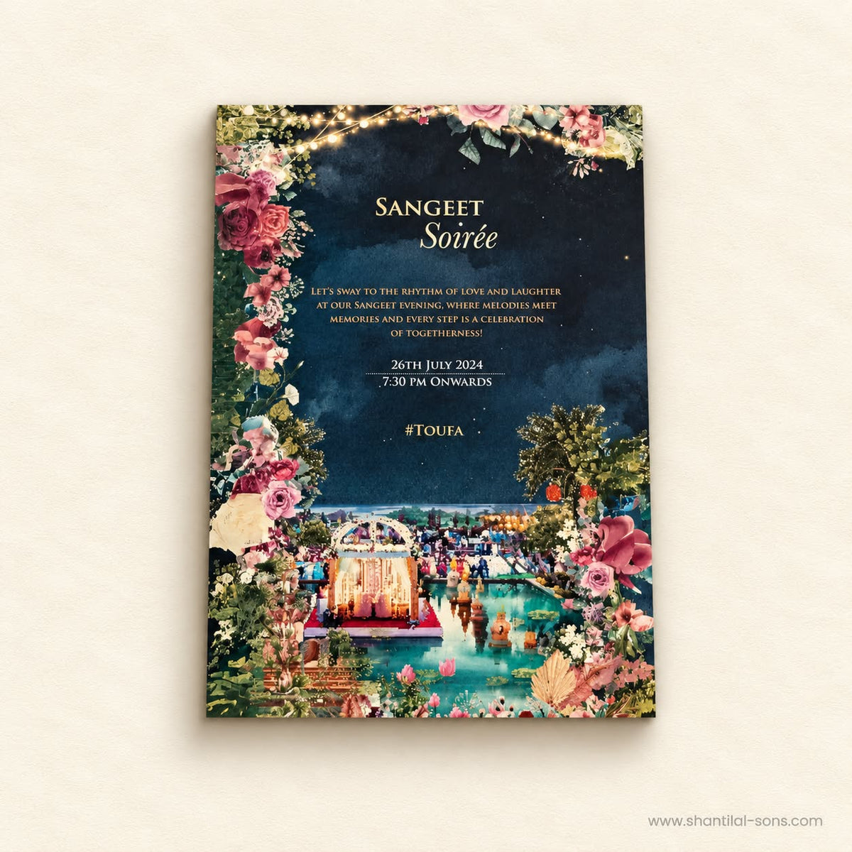 Royal Wedding Invitation | SS - 8082