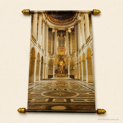 Heritage Scroll Wedding Invitation |SSR-32