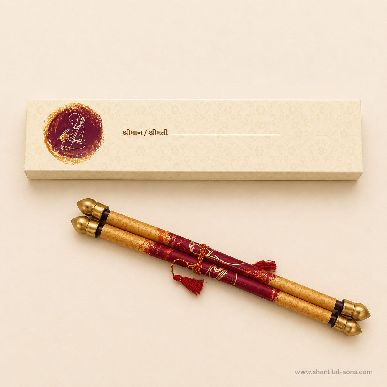 Traditional Heritage Scroll Wedding |SSR-47