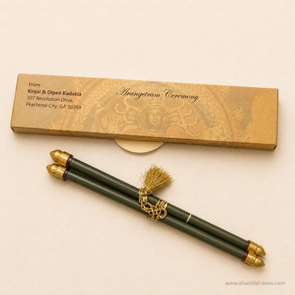 Modern Scroll Wedding Invitation |SSR-48