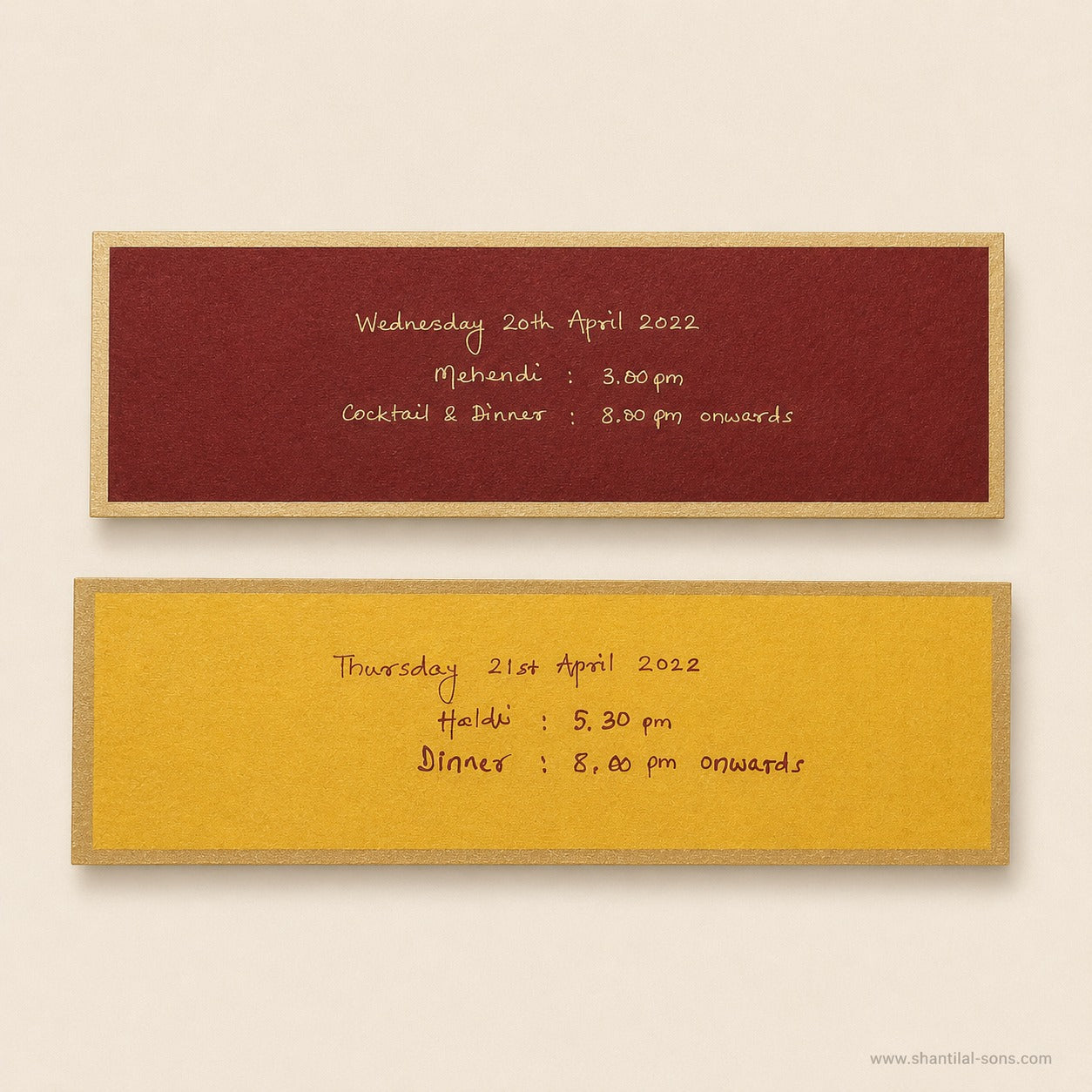 Traditional Scroll Wedding Invitation |SSR-33