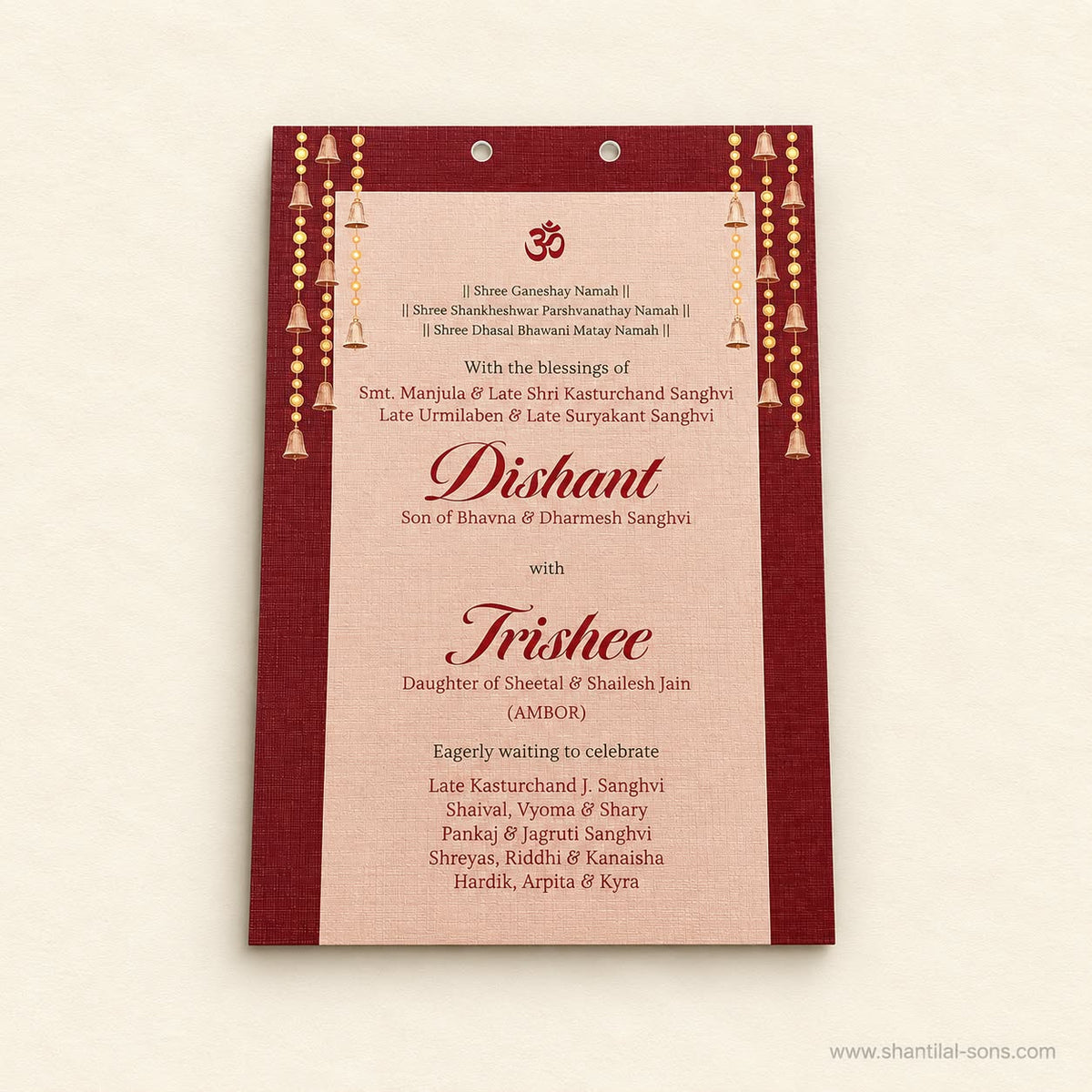 Royal Wedding Invitation | SS - 80182