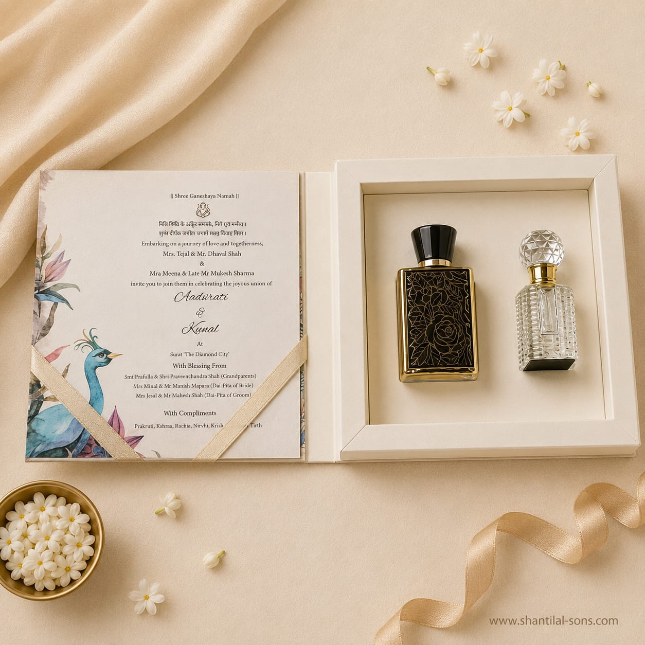 Heritage Wedding Invitation Folder | SS-3512
