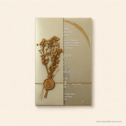 Minimal Wedding Invitation | SS - 8202