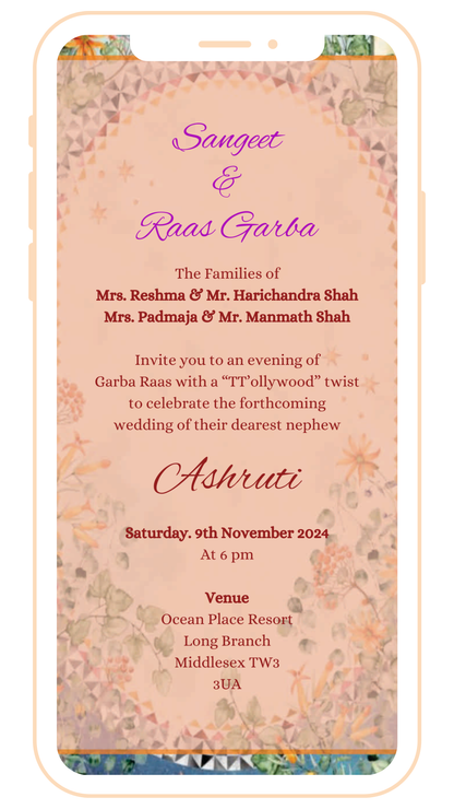 Classy Digital Einvite | E-106