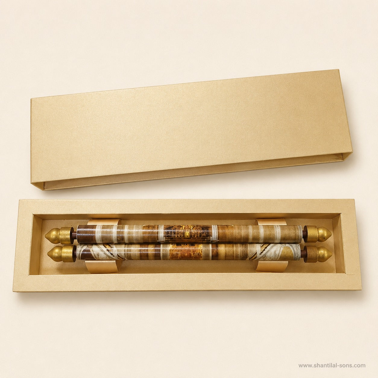 Heritage Scroll Wedding Invitation |SSR-32