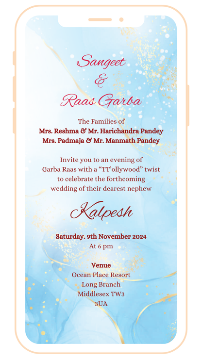 Vibrant Digital Einvite | E-117
