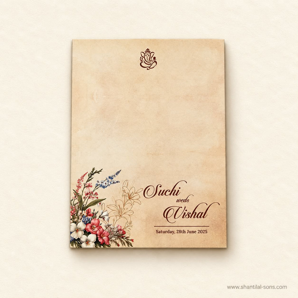 Royal Wedding Invitation | SS - 80180